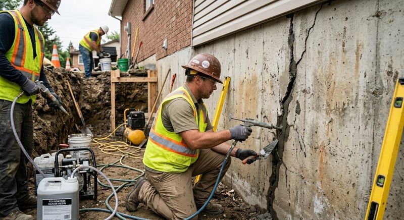 Foundation Cracks Repair in Fort Collins, CO