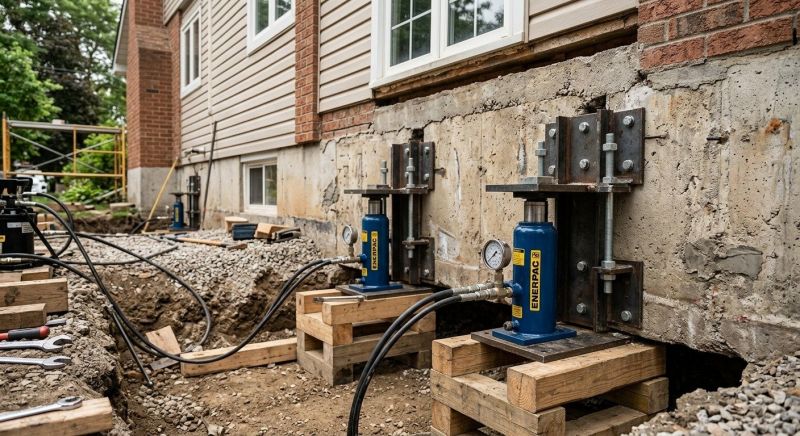 Foundation Jacking in Columbus, OH