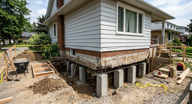 Basement Underpinning in Greenville, SC