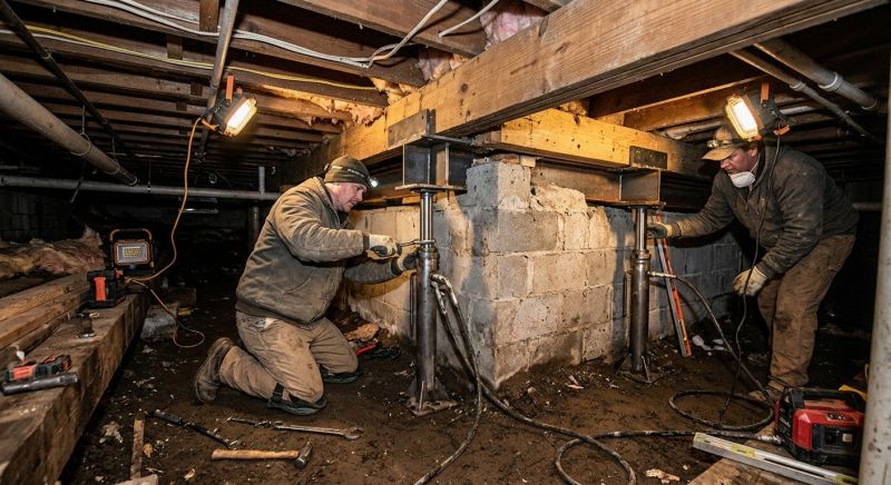 Concrete Foundation Repair in Greenville, SC
