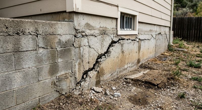 Cracked Foundation Repair in Fort Collins, CO