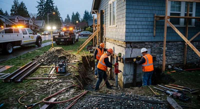 Foundation Damage Repair in Greenville, SC