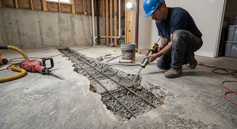 Slab Foundation Repair in Fort Collins, CO
